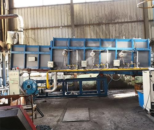 1500Kg/h连续式天然气锻造加热炉